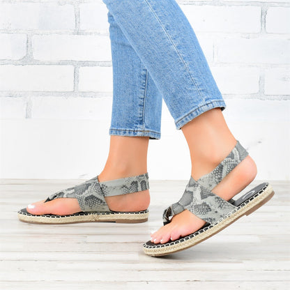 Dámské sandály Strap Bottom Snake