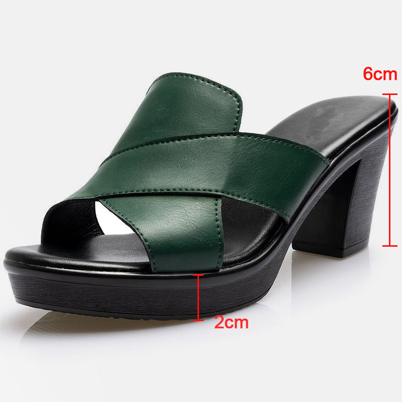 Dámské podpatky Sommer Chunky Heels