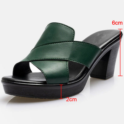 Dámské podpatky Sommer Chunky Heels