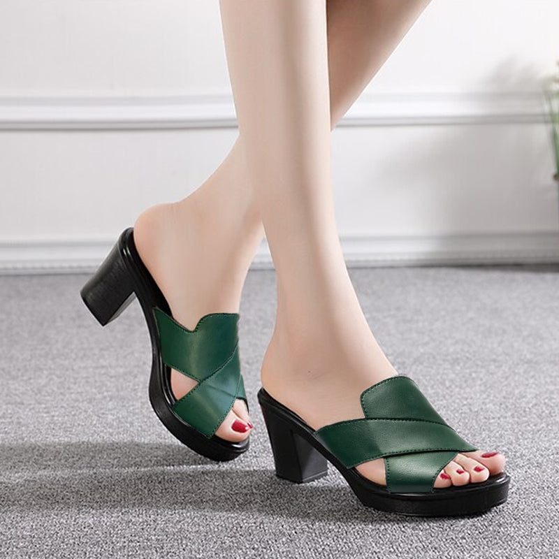 Dámské podpatky Sommer Chunky Heels