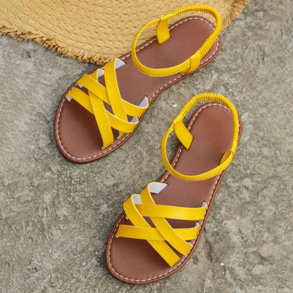 Elegantní a detailní podpůrné letní sandály