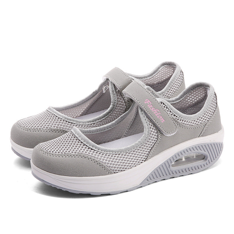 Běh Mesh chůze Slip-On Tenisová obuv do tělocvičny