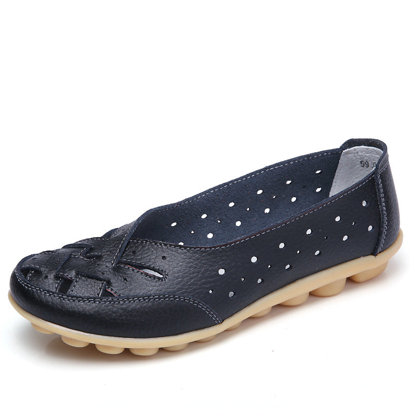Elegantní a detailní podpůrné letní boty