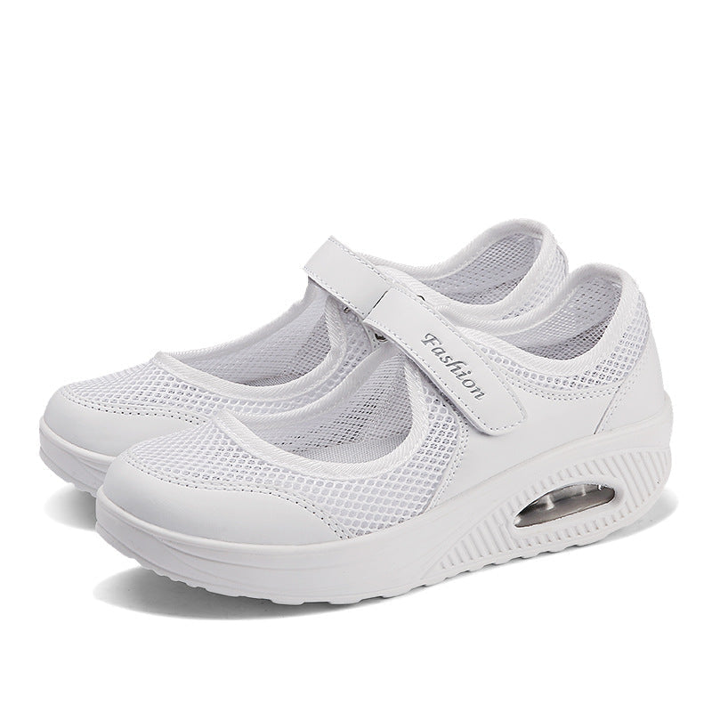 Běh Mesh chůze Slip-On Tenisová obuv do tělocvičny