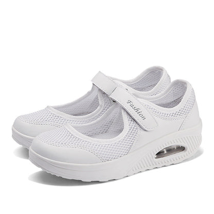 Běh Mesh chůze Slip-On Tenisová obuv do tělocvičny