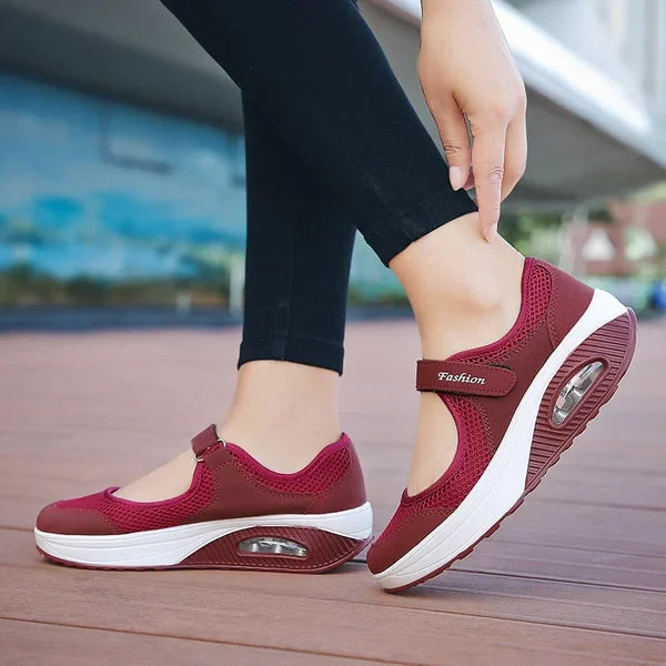 Běh Mesh chůze Slip-On Tenisová obuv do tělocvičny