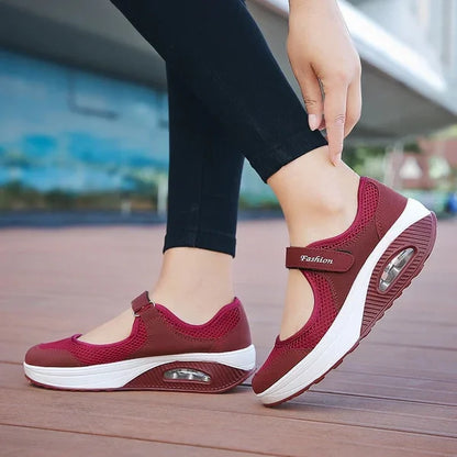 Běh Mesh chůze Slip-On Tenisová obuv do tělocvičny