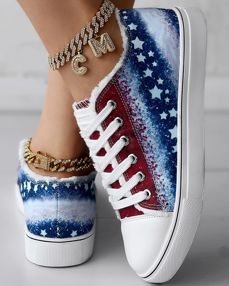 Elegantní a detailní podpůrné tenisky