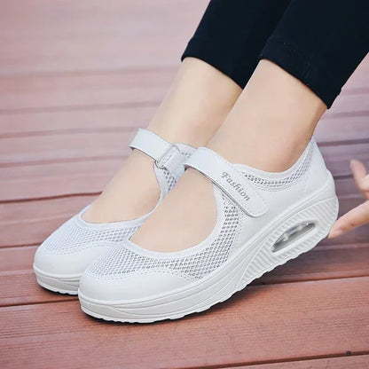 Běh Mesh chůze Slip-On Tenisová obuv do tělocvičny
