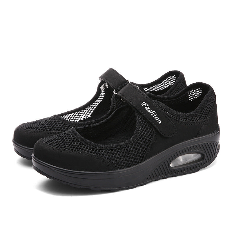 Běh Mesh chůze Slip-On Tenisová obuv do tělocvičny