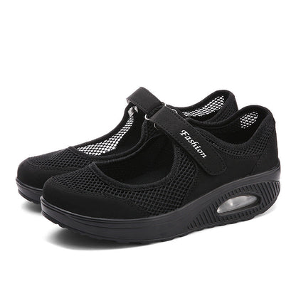 Běh Mesh chůze Slip-On Tenisová obuv do tělocvičny