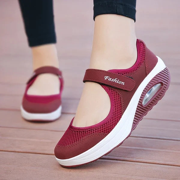 Běh Mesh chůze Slip-On Tenisová obuv do tělocvičny