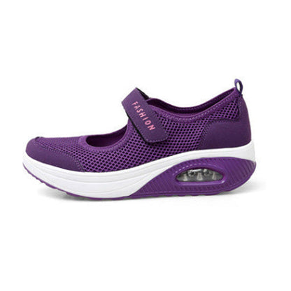 Běh Mesh chůze Slip-On Tenisová obuv do tělocvičny
