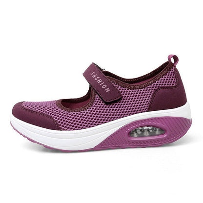 Běh Mesh chůze Slip-On Tenisová obuv do tělocvičny