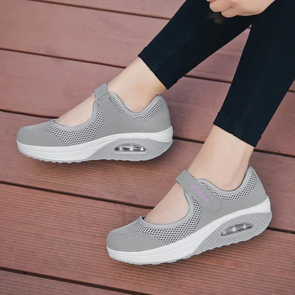 Běh Mesh chůze Slip-On Tenisová obuv do tělocvičny