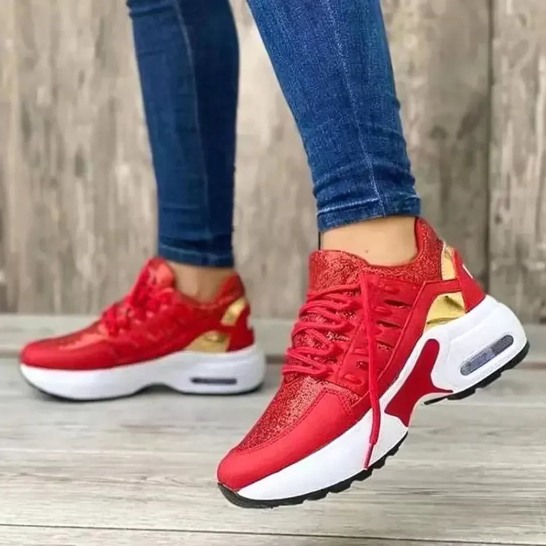 Elegantní a detailní podpůrné tenisky