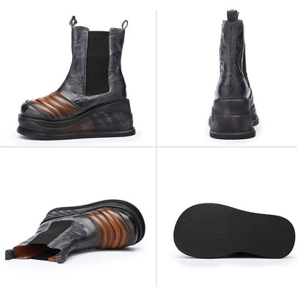 Elegantní a detailní podpůrné zimní boty
