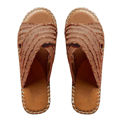 Pohodlné a odolné ortopedické letní boty Flats