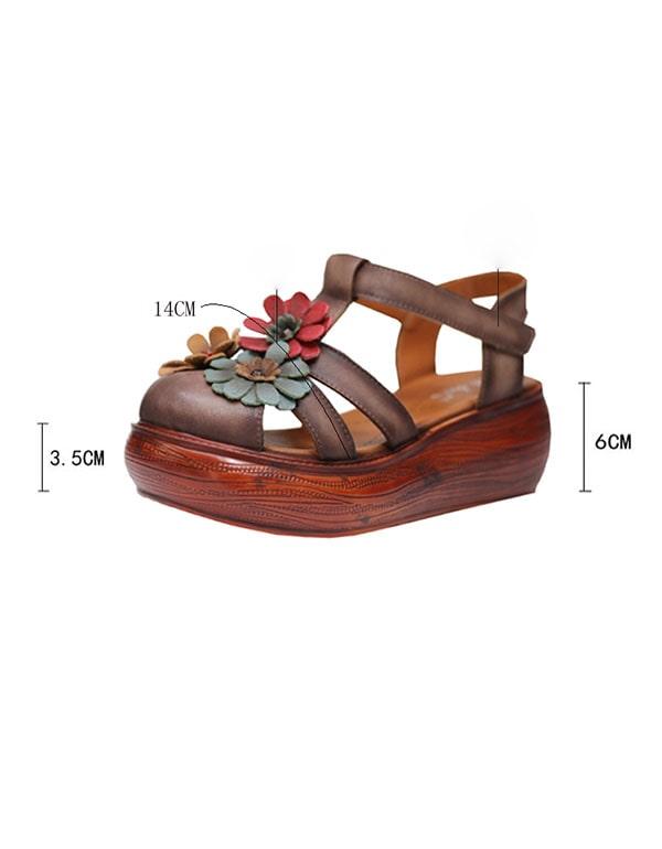 Elegantní a detailní podpůrné letní sandály