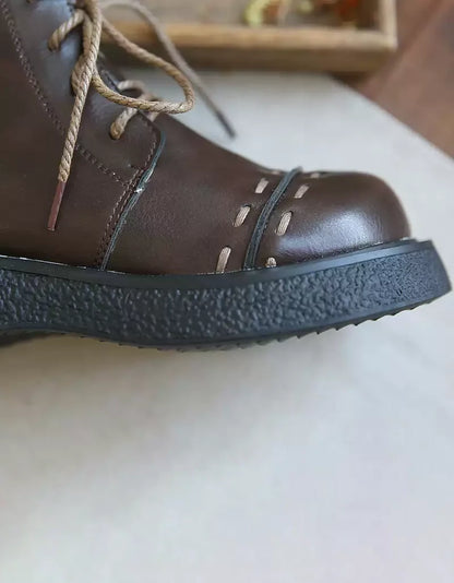 Elegantní a detailní podpůrné zimní boty