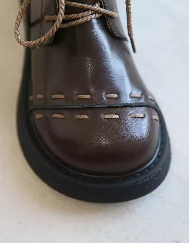 Elegantní a detailní podpůrné zimní boty