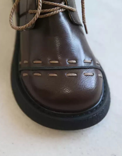 Elegantní a detailní podpůrné zimní boty