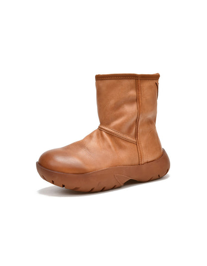 Elegantní a detailní podpůrné zimní boty