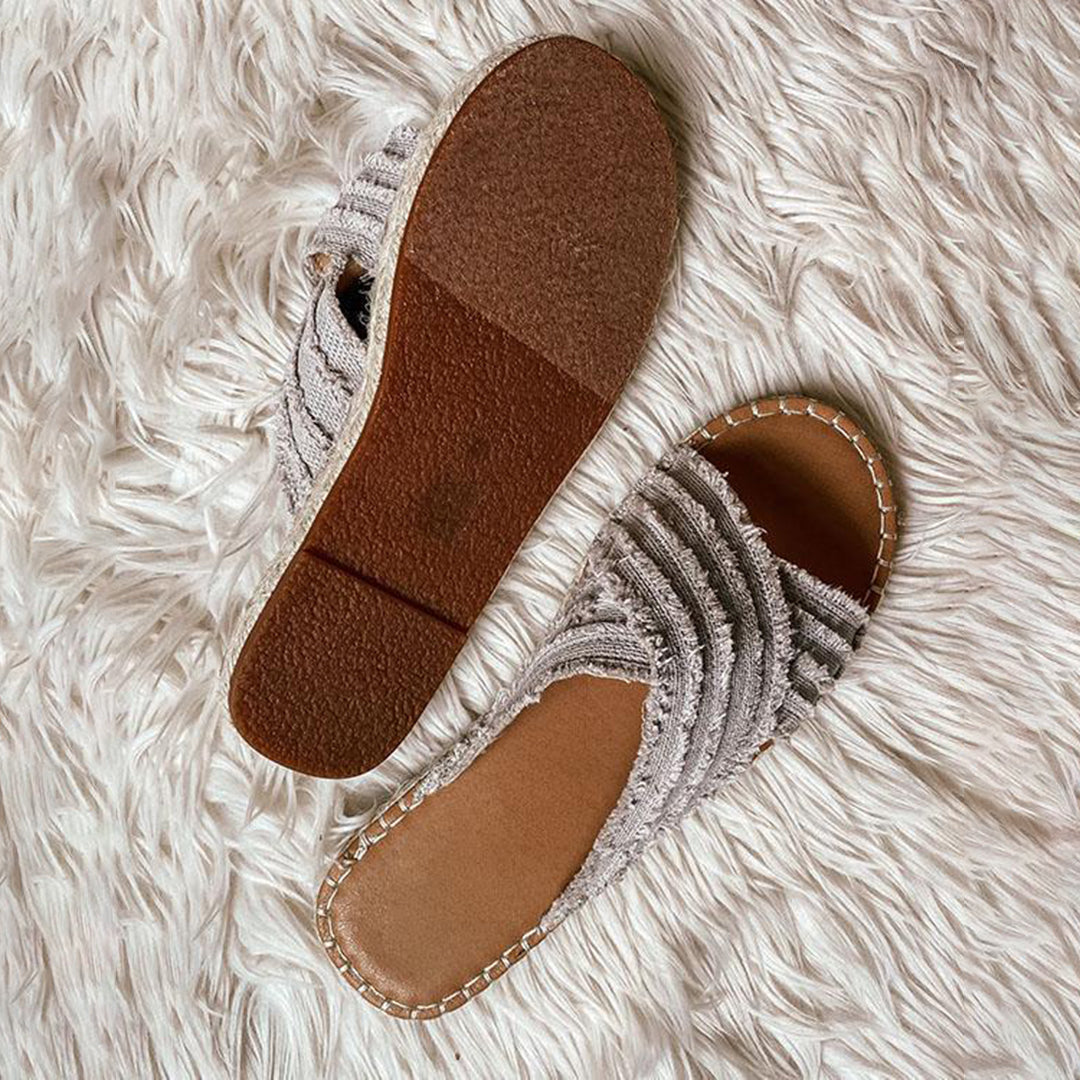 Podpůrné a stylové ortopedické letní boty Flats