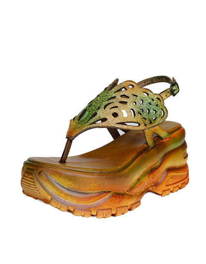 Podpůrné lehké ortopedické letní sandály