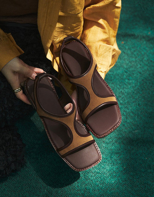 Elegantní a detailní podpůrné letní sandály