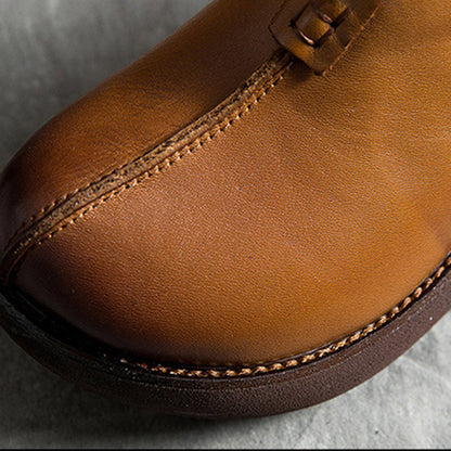 Elegantní a detailní podpůrné zimní boty