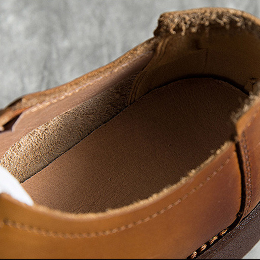 Elegantní a detailní podpůrné zimní boty