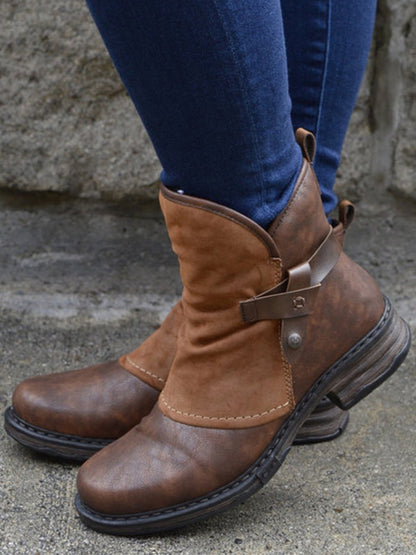 Elegantní a detailní podpůrné zimní boty