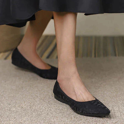 Elegantní a detailní podpůrné letní boty Flats