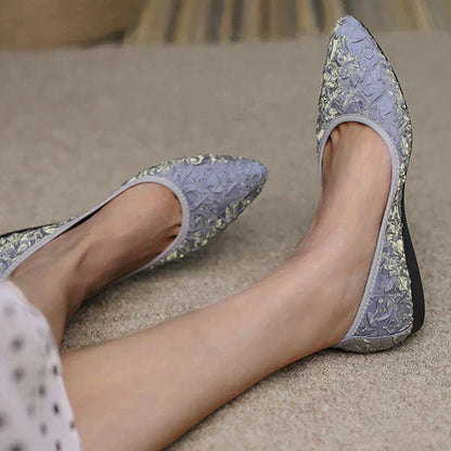 Elegantní a detailní podpůrné letní boty Flats