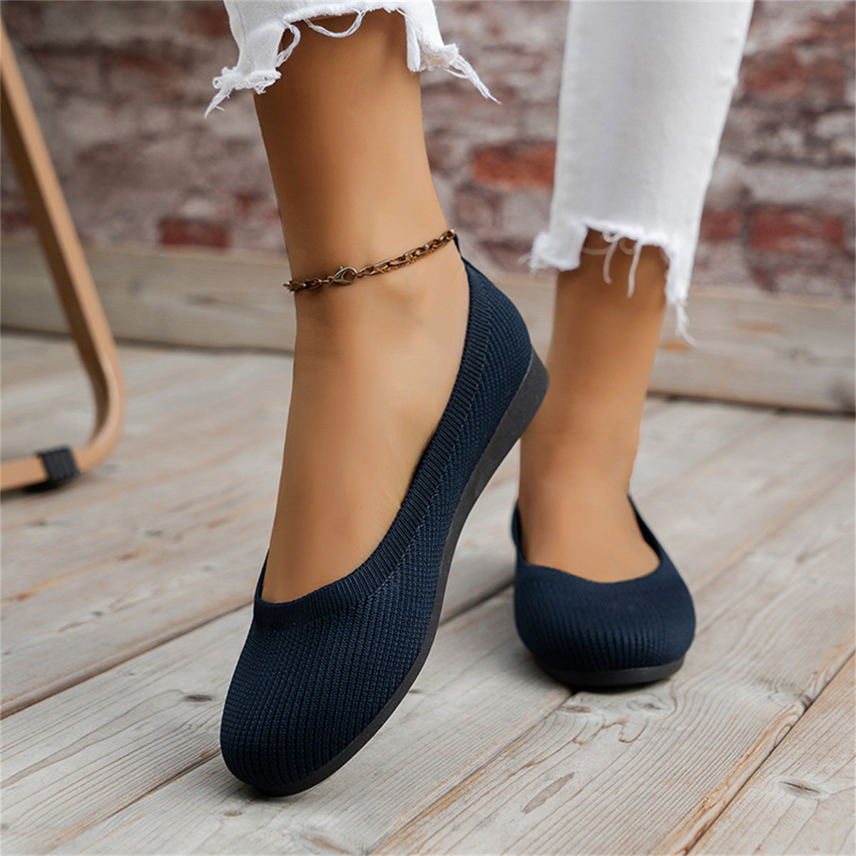 Dámské pohodlné prodyšné Slip On