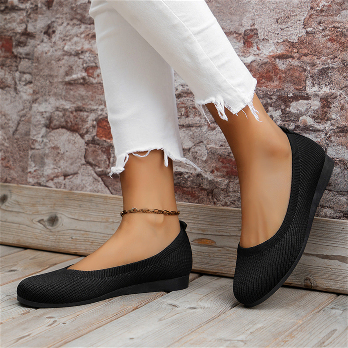 Dámské pohodlné prodyšné Slip On