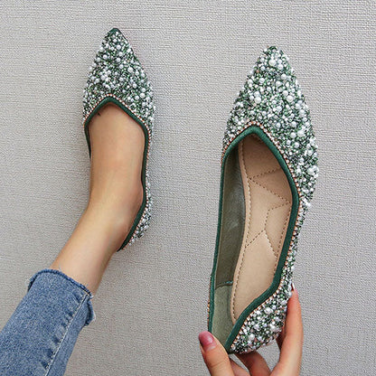 Elegantní a detailní podpůrné letní boty Flats