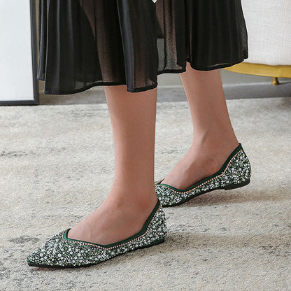 Elegantní a detailní podpůrné letní boty Flats