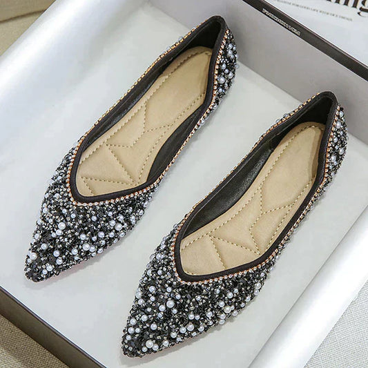 Elegantní a detailní podpůrné letní boty Flats