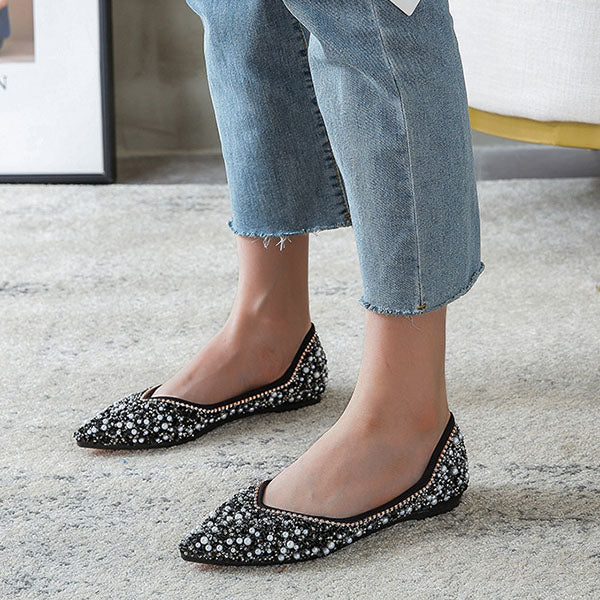Elegantní a detailní podpůrné letní boty Flats