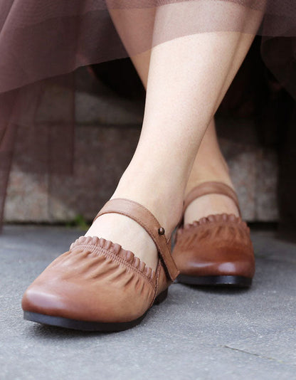 Elegantní a detailní podpůrné letní boty Flats