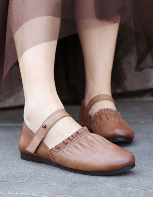 Elegantní a detailní podpůrné letní boty Flats