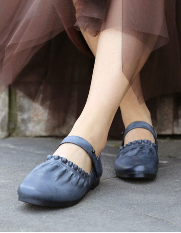Elegantní a detailní podpůrné letní boty Flats