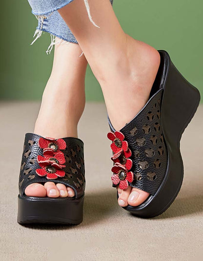 Elegantní a detailně propracovaný podpůrný letní klín Wedge