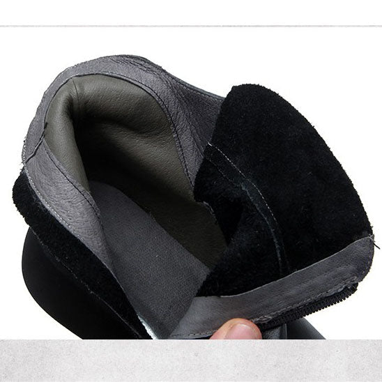 Elegantní a detailní podpůrné zimní boty