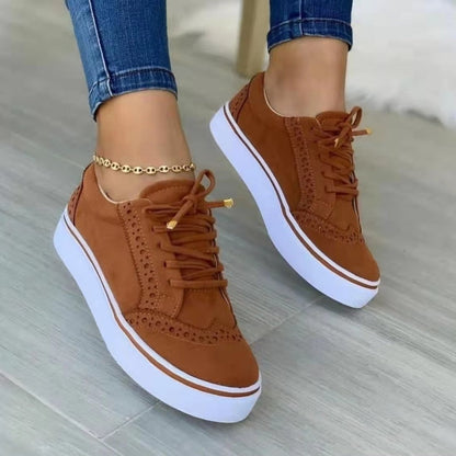 Dámské krajkové přední Brogues Skate boty