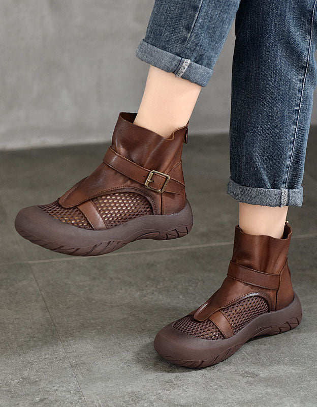 Elegantní a detailní podpůrné zimní boty