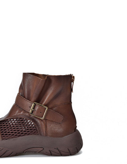 Elegantní a detailní podpůrné zimní boty