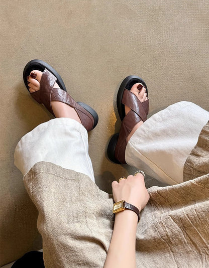 Stylové a podpůrné ortopedické letní sandály